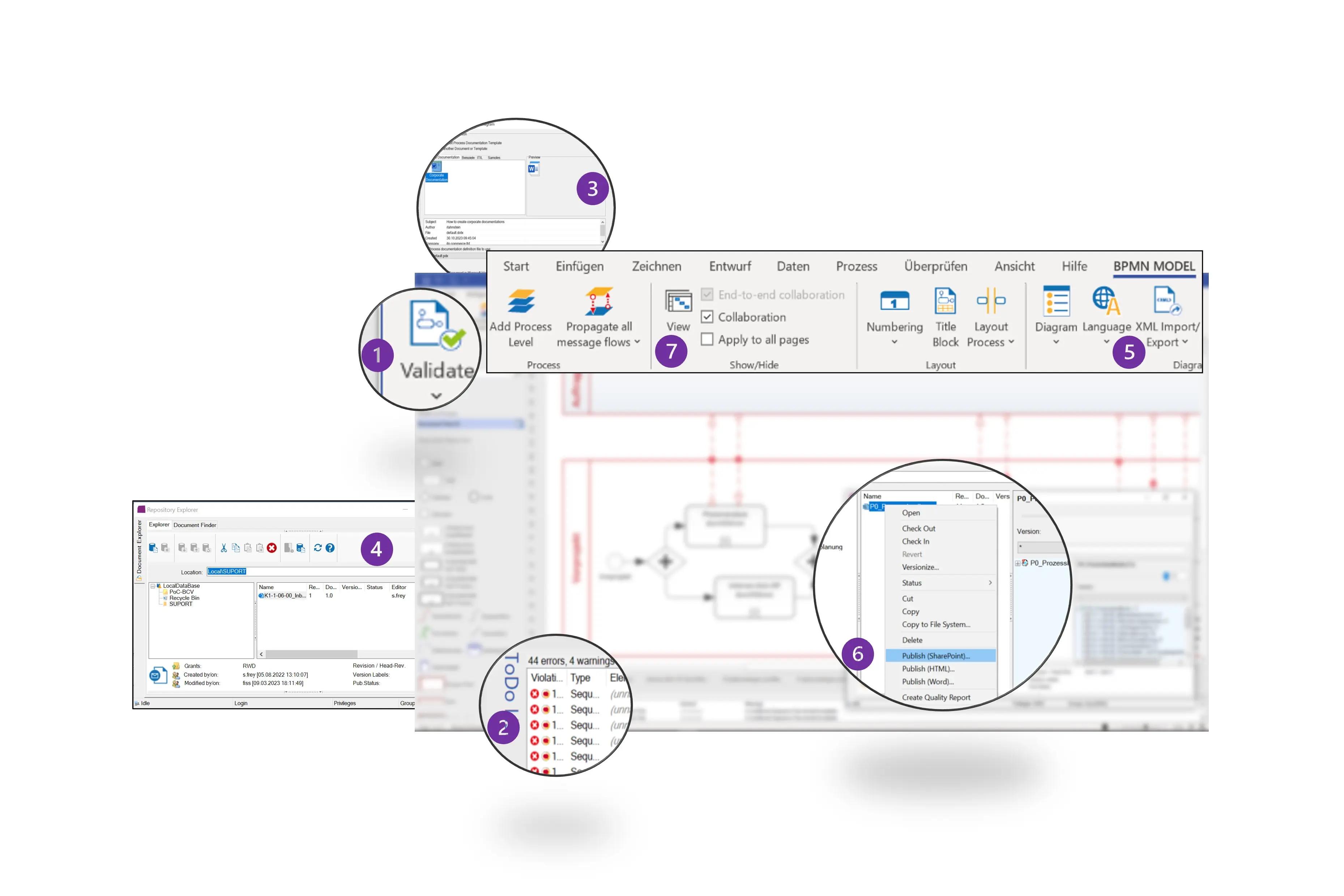Vizi BPM Module Vizi Modeler für Microsoft Visio web