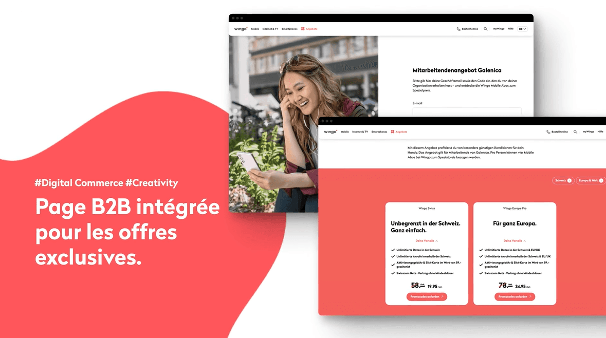B2B Page