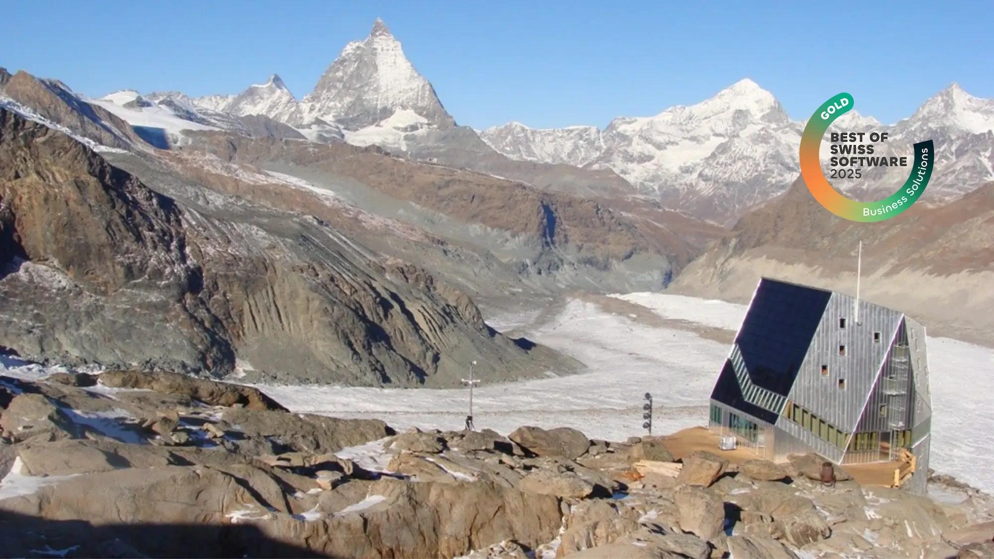 Hut Reservations powered by ELCA - Best of Swiss Software 2025 Gold award